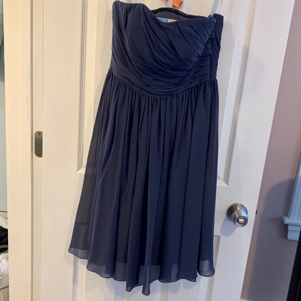 Azazie Katie Bridesmaid Dress - Stormy